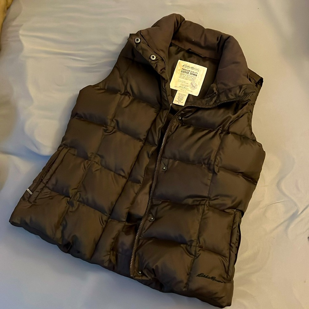 Brown Eddie Bauer vest